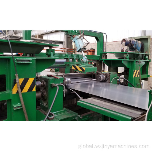 China Steel Coil Edge Trimming Recoiling Line Manufactory
